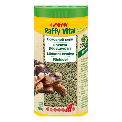 Sera Raffy Vital Nature 1.000 ml - gady pokarm podstawowy