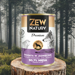 Mokra Karma Dla Psa Bogata w Jagnięcinę Puszka 800g Zew Natury PREMIUM