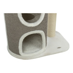 Trixie Dante, drapak stojący, dla kota, biały/zielonyy/szary, 86 cm