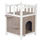 Trixie Domek Natura z balkonem dla kotów 45×65×45