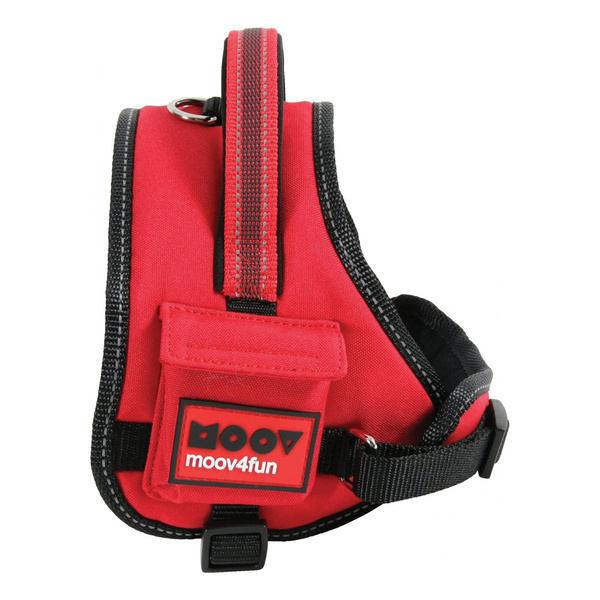 Zolux Szelki dla psa regulowane MOOV COMFORT M kol. czerwony