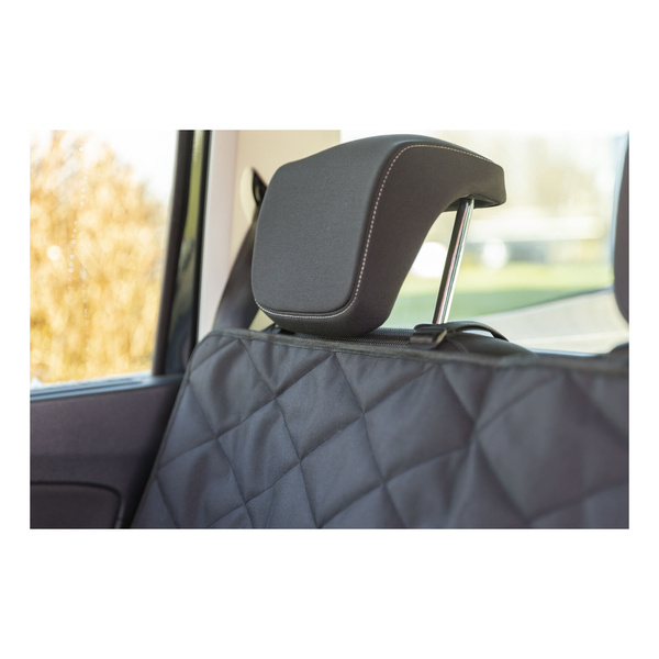 Trixie Siedzisko samochodowe podwójne, dla psa/kota, czarne, 91 × 10 × 50 cm