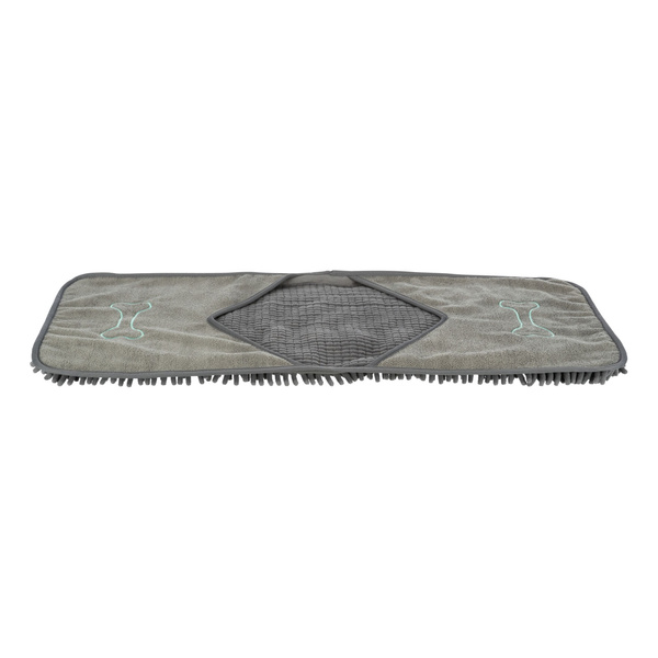 Trixie Ręcznik mikrofibra z kieszeniami na dłonie dla psa kota 78x32cm