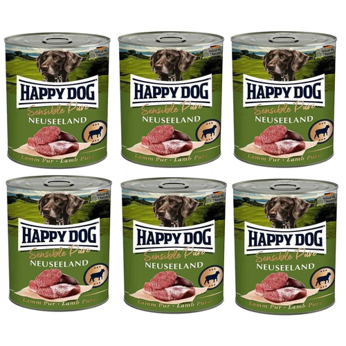 Happy Dog Sensible Pure Jagnięcina 100% 6 x 800g