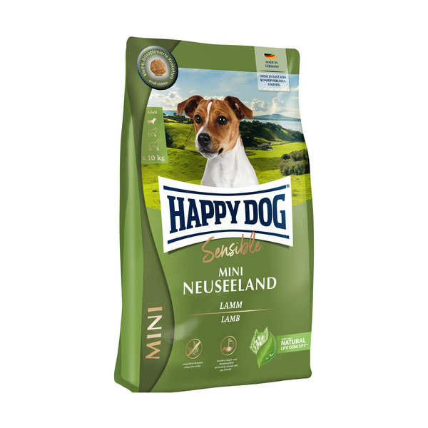 Happy Dog Mini Nowa Zelandia, karma sucha, dla psa, 300 g