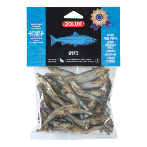 ZOLUX Przysmak naturalny dla psa Szproty 150 g