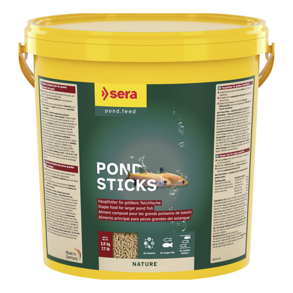 Sera Pond Sticks 21 l - pokarm dla ryb stawowych