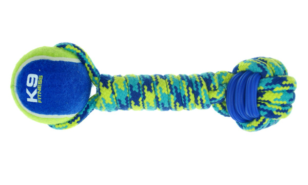Hantel sznurowy z piłką Zeus K9 Fitness, 28 cm