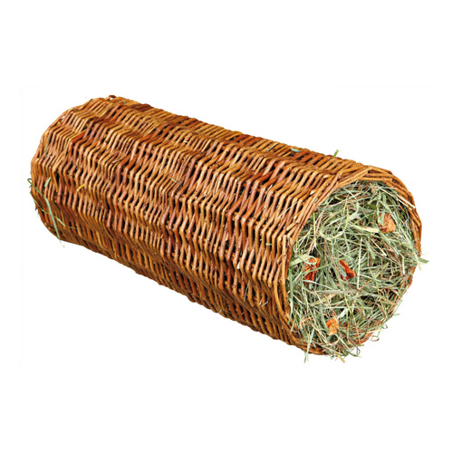 Trixie TUNEL wiklinowy z SIANEM dla gryzoni 33cm