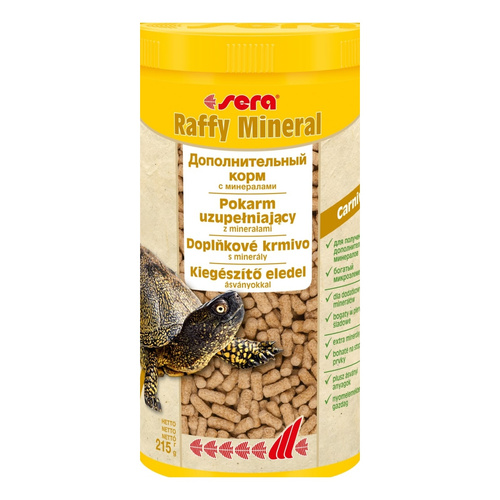 Sera Raffy Mineral 1.000 ml granulat - gady pokarm uzupełniający