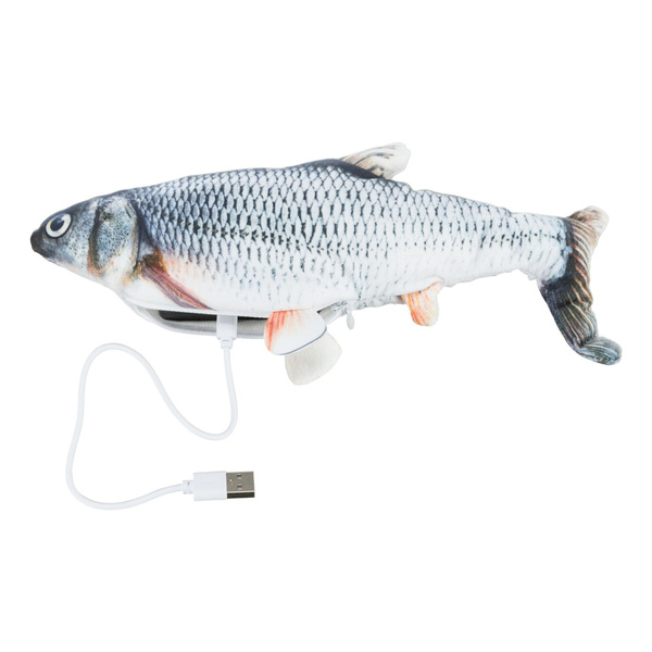 Trixie Wriggle fish zabawka dla kota z kocimiętką