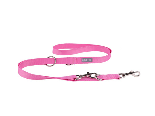 amiplay Smycz regulowana 6 in 1 Popular M 100-200x2cm