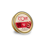 Wellness Core 98% Single Protein karma mokra dla dorosłych kotów, wołowina 85g