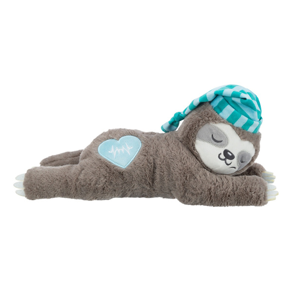 Trixie Junior Leniwiec, zabawka, dla szczeniąt, plusz, 34 cm, z biciem serca
