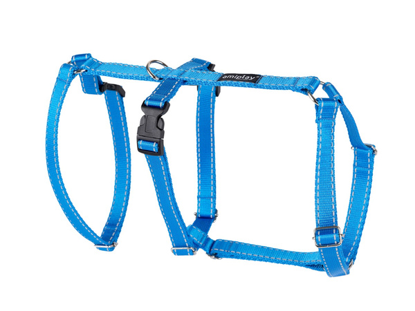 amiplay Szelki regulowane Safety Reflective M 35-55 X 30-50x1,5cm