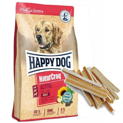 Happy Dog Karma NaturCroq Active ADULT 15kg +GRATIS
