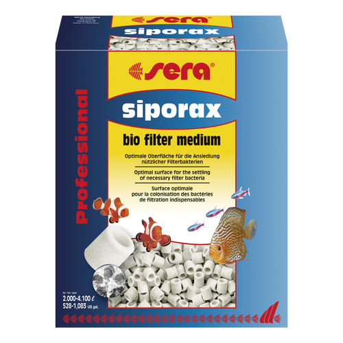 Sera Wkład biologiczny Siporax Professional 15 mm 145 kg
