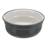 Trixie MISKI ceramiczne NA STOJAKU 2 x 0,6L szare