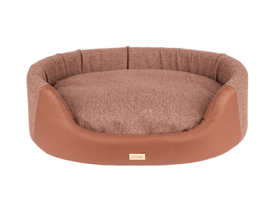 amiplay Legowisko Elipsa ZipClean Milano S 54x45x16cm Miedziany