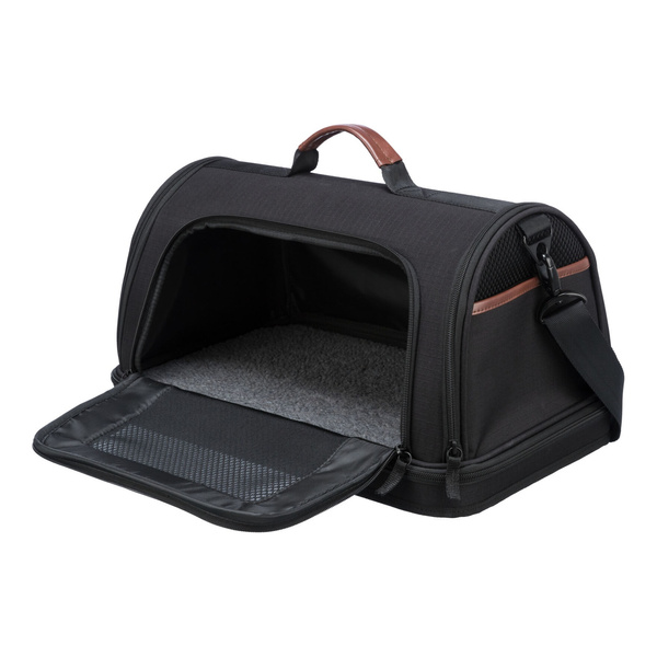 Trixie Nosidło Gate, czarne, 28 × 25 × 45 cm, do transportu lotniczego, max. 7kg