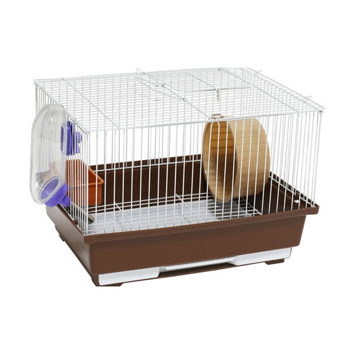 Panama Pet Klatka dla gryzoni 30x23x20 cm biało/brązowa
