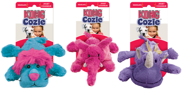 KONG Zabawka dla psa Miś Cozie Assorted Brights M