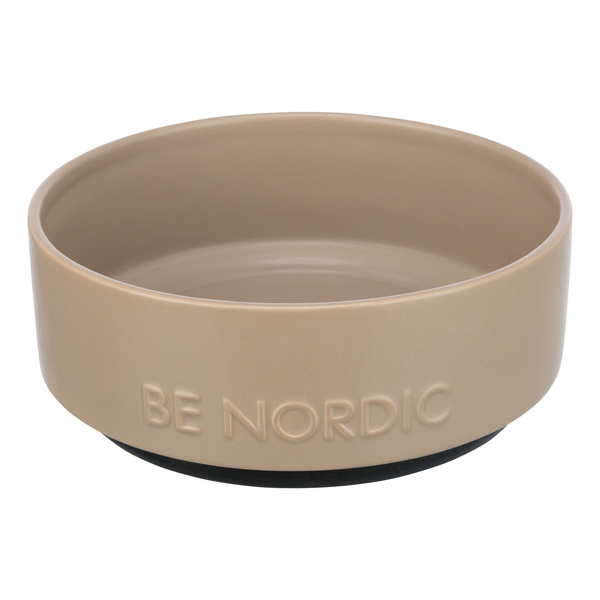 Trixie Miska ceramiczna BE NORDIC dla psa gumowa podstawa 1,2L