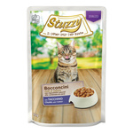 Stuzzy Bocconcini Sterilized karma mokra dla kota indyk w sosie 85 g po sterylizacji