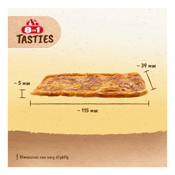 8in1 Przysmak dla psa filety z kurczaka Tasties 85g