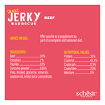 Schesir Jerky przysmak dla psów wołowina BBQ suszona 145 g
