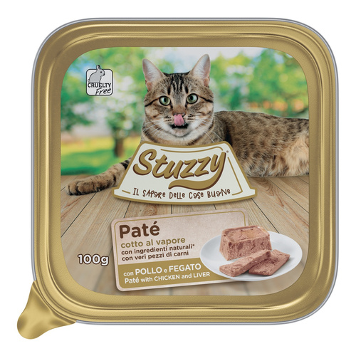 Stuzzy Pate karma mokra dla kota kurczak z wątróbką 100 g