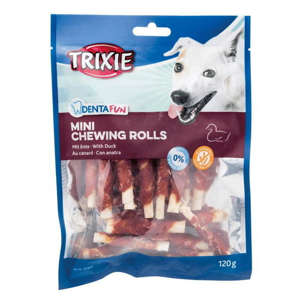 Trixie Przysmak Denta Fun Pałeczki z KACZKĄ 120g