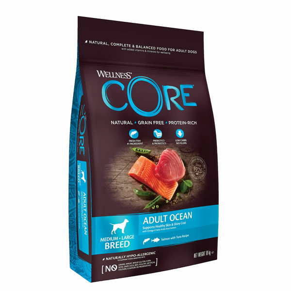 Wellness Core Adult Ocean karma sucha dla dorosłych psów średnich i dużych ras łosoś i tuńczyk 10kg