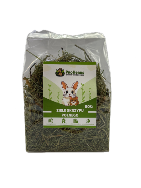 ProHerbs Ziele skrzypu polnego przysmak dla gryzoni królika 80g