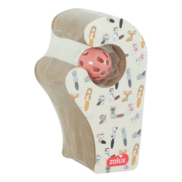 ZOLUX Drapka dla kota składana CHATOUILLE łapka z piłką i kocimiętką