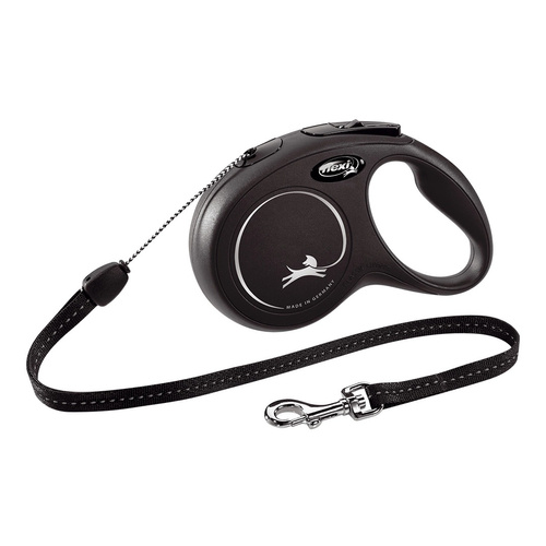 FLEXI Smycz automatyczna dla psa NEW CLASSIC linka S 8m czarna