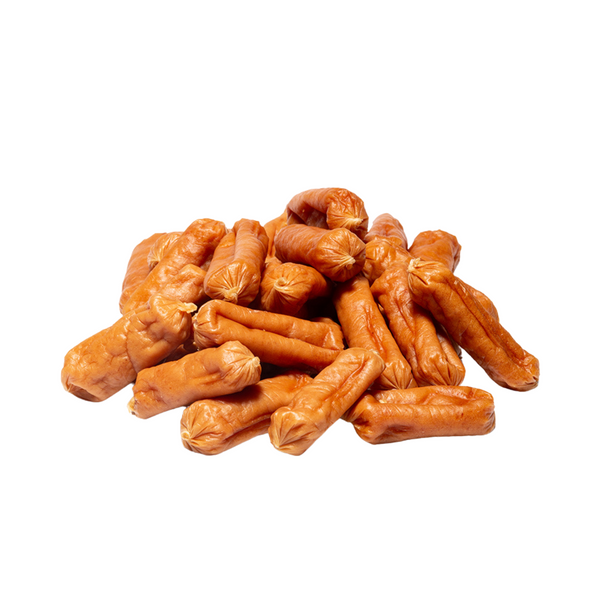 PRZYSMAK DLA PSA - Kiełbaski z kurczakiem Mr.Pretzel 500g ZDROWE PREMIUM