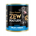 Karma dla Psa Mokra ZEW NATURY 800g Dorsz Cała Ryba dla Dorosłych Psów