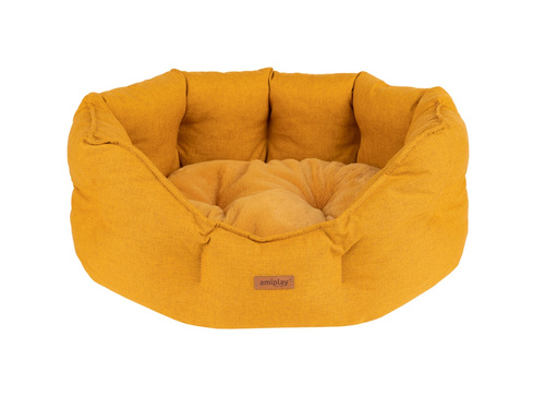 amiplay Legowisko Colosseum Como M 57x48x23cm Żółty