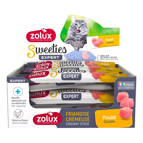 ZOLUX Przysmak kremowy dla kota SWEETIES z kurczakiem 14 g