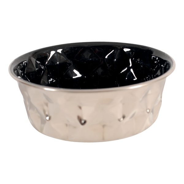 ZOLUX Miska dla psa i kota Inox DIAMOND 550 ml kol. czarny