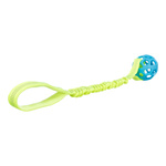 Trixie Bungee Tugger z piłką szarpak z amortyzatorem 48cm