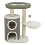 Trixie Dante, drapak stojący, dla kota, biały/zielonyy/szary, 86 cm