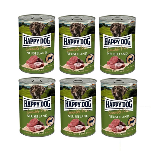 Happy Dog Sensible Pure Jagnięcina 100% 6 x 400g