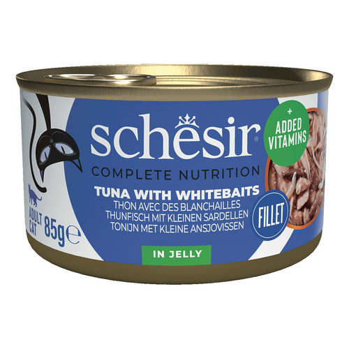 Schesir C&B karma mokra dla kotówturczyk ze szprotkami w galarecie 85 g