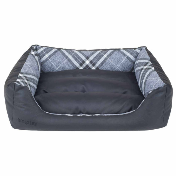 amiplay Legowisko Sofa dla Psa ZipClean 4in1 Kent M Czarny