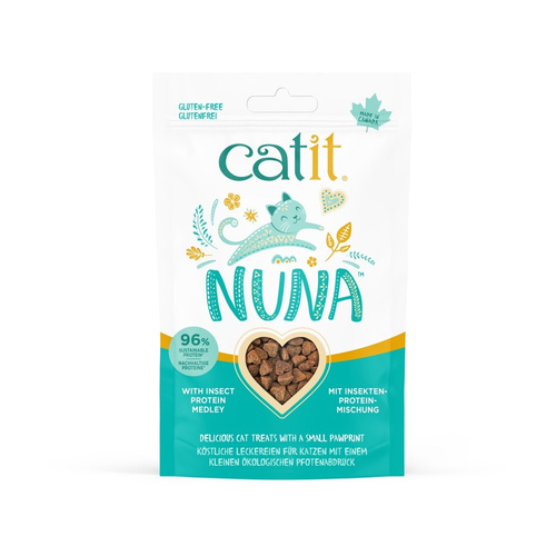 CatIt Nuna, przysmak dla kota, białko z owadów, 60 g
