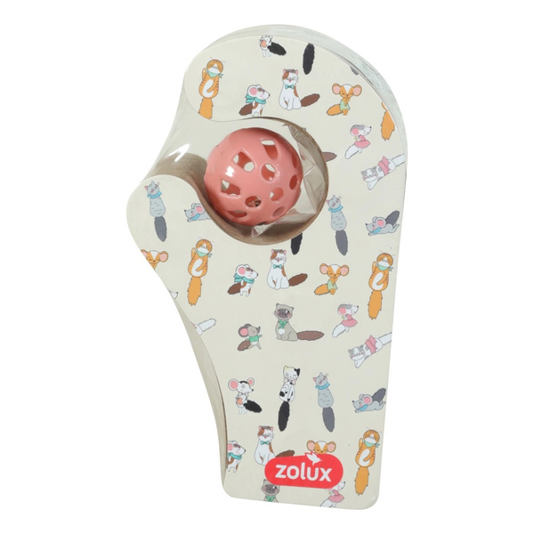 ZOLUX Drapka dla kota składana CHATOUILLE łapka z piłką i kocimiętką