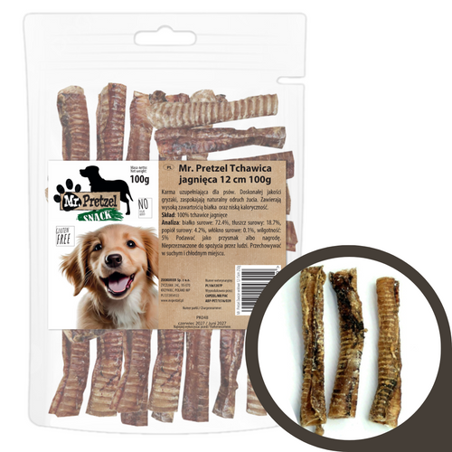 Mr. Pretzel Tchawica jagnięca 12 cm 100g