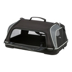 Trixie Airline Boarding, torba transportowa, czarny/szary, 55 x 23 x 40 cm, do transportu lotniczego